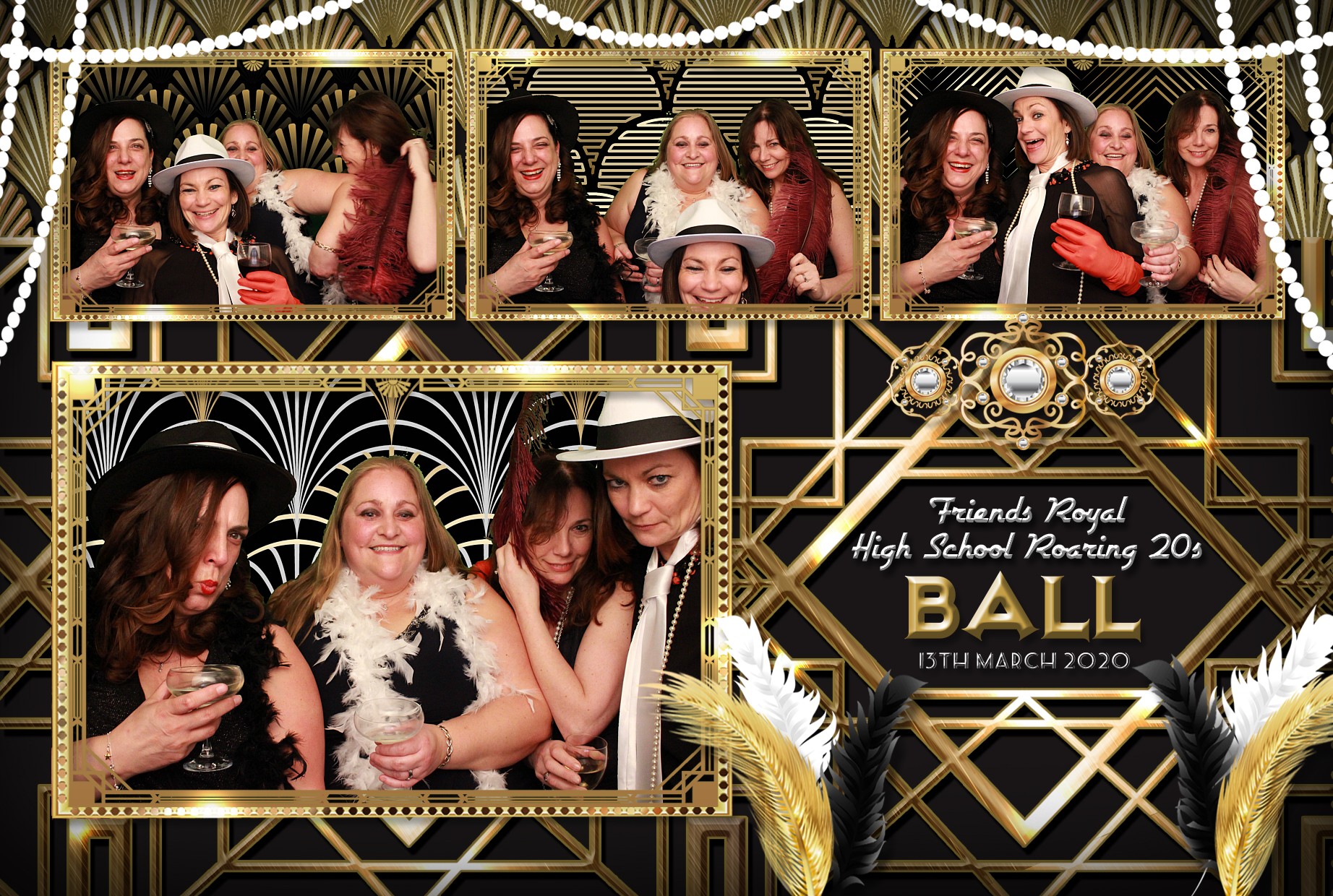 Friends Royal High School Roaring 20s Ball | View more photos from the event at gallery.myphotoboothexperience.co.uk/u/MyPhotoBoothExperienceLtd/Friends-Royal-High-School-Roaring-20s-Ball